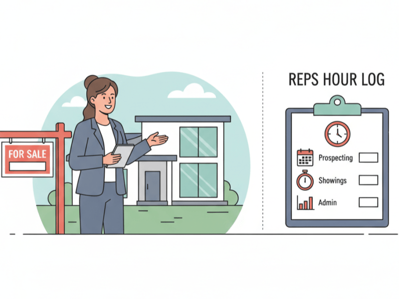 Real Estate Agents: Why You Still Need to Track Hours for&nbsp;REPS