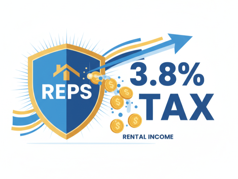 How REPS Affects the Net Investment Income Tax (3.8%&nbsp;NIIT)