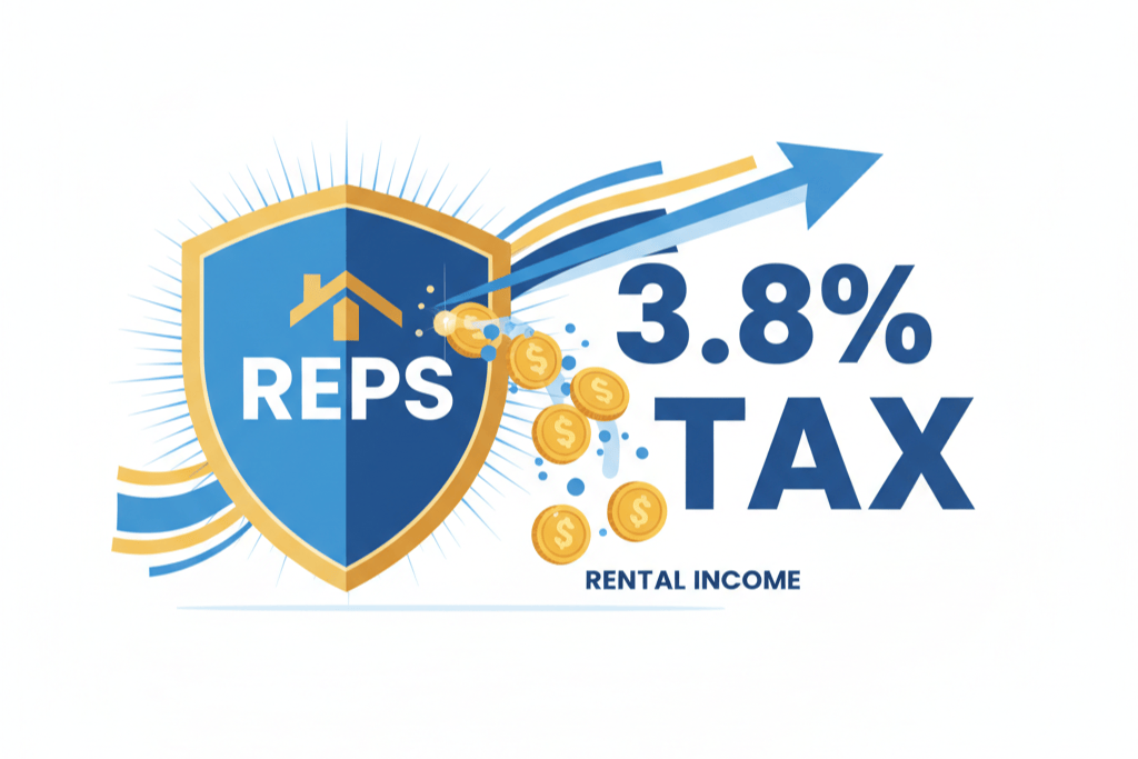 How REPS Affects the Net Investment Income Tax (3.8% NIIT)