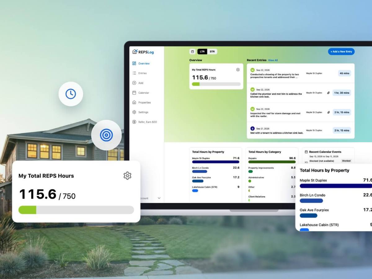 How Many REPS Hours Do I Have So Far? Reading Your 750, More-Than-Half, 500 and 100-Hour Progress per Property in&nbsp;REPSLog